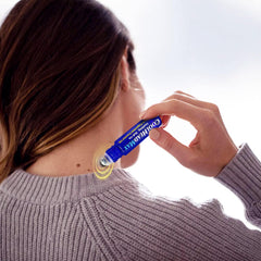 Label highlights naturally derived ingredients and USA-made quality