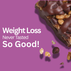 HMR Bars deliver 150-170 calories per bar for mindful snacking.