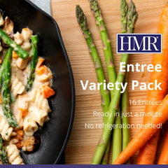 HMR Entrees Beef Stroganoff steaming hot for a satisfying weeknight
