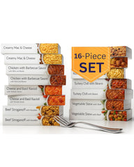 HMR Entrees Mac and Cheese in a microwave-ready tray for quick dinners