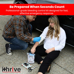 HMZ Medical iThrive trauma shears for quick access during emergencies.