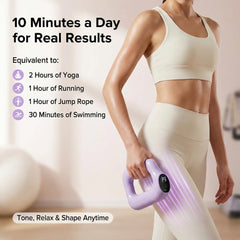 HNSYDZSW ergonomic ring design targets back, shoulders, and legs effectively