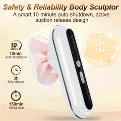 Ergonomic handle design for comfortable grip during massaging