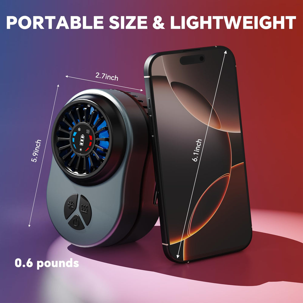 Hoakya wearable knee pain relief device with heat and compression