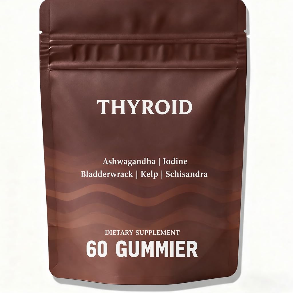 Hochornk Thyroid Gummies bottle open for easy daily energy support