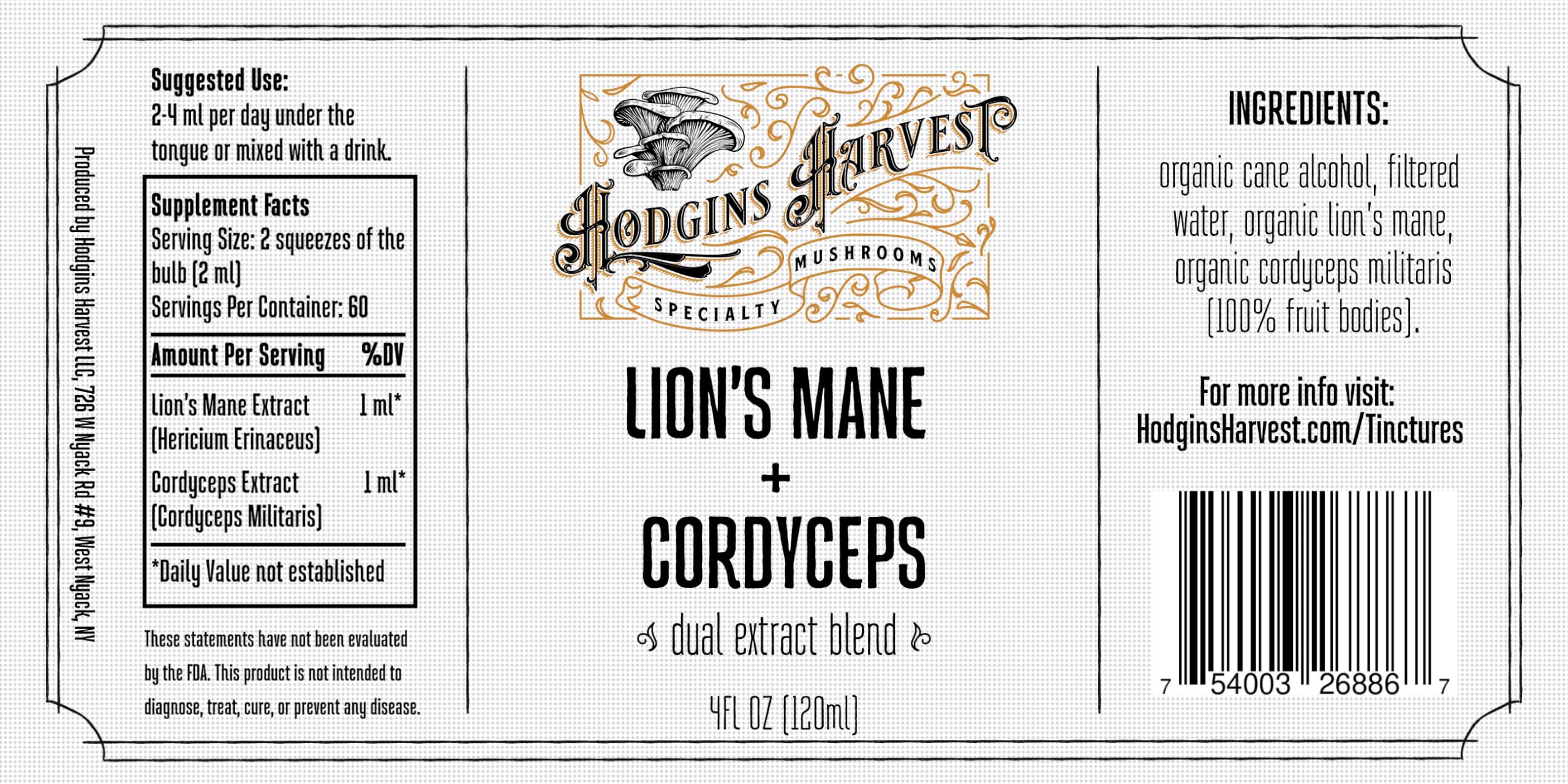 Hodgins Harvest dual extraction process shown indicating full spectrum