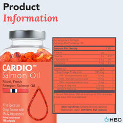 Hofseth BioCare 180 capsules count signals long-lasting supply.