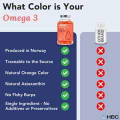 Hofseth BioCare Omega-3 bottle on desk for daily use.