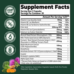 HojaSana clean label formula with no artificial fillers.