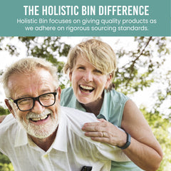 Holistic Bin Daily-use energy support in easy-to-swallow capsules.