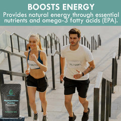 Holistic Bin Marine Phytoplankton powder mixing-water, simple incorporation into beverages.