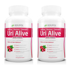 Holistic Health Labs Uri Alive extra strength bottle for urinary support, daily use