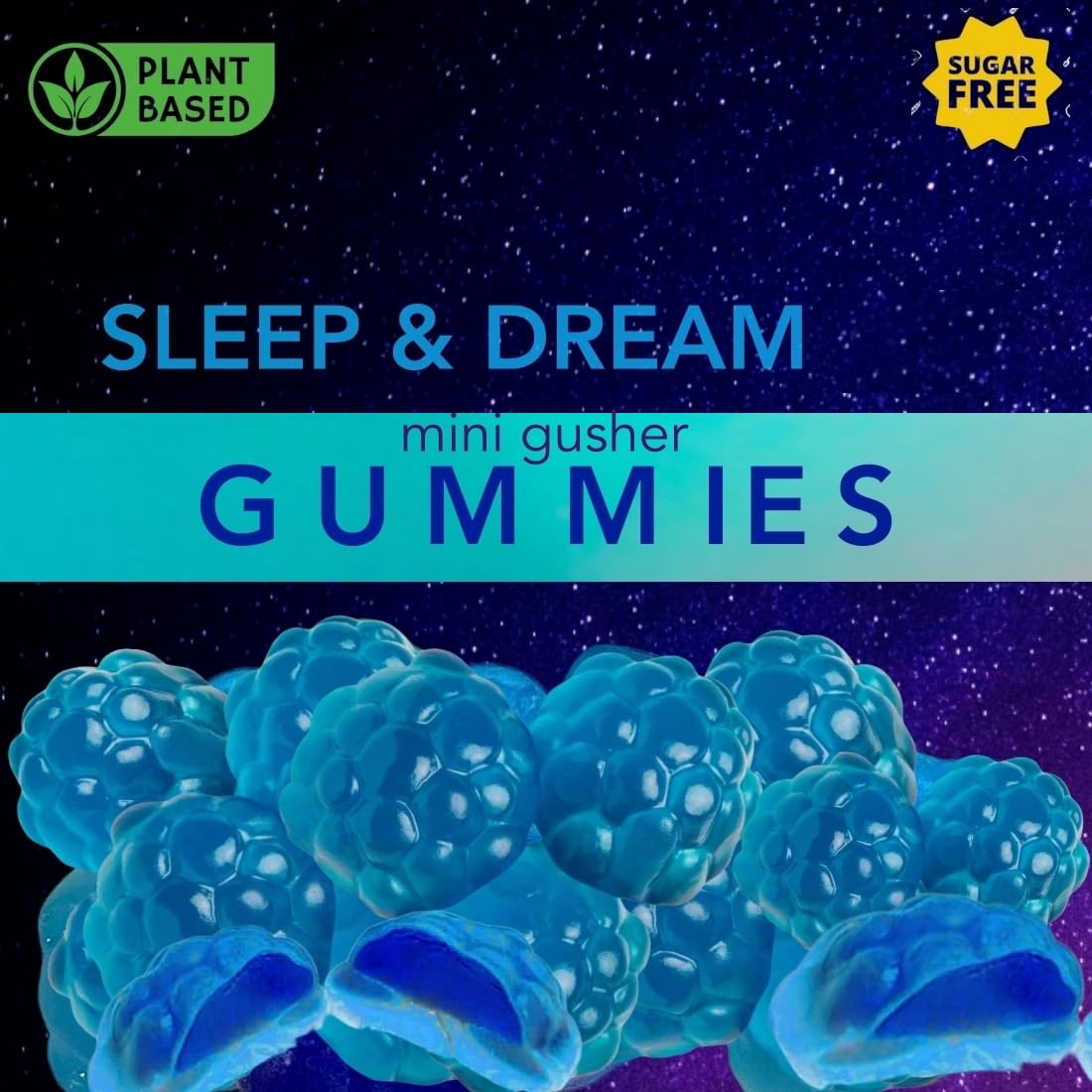 Holistic MD Lucid Dreams coleus forskohlii gummies for restful nights.