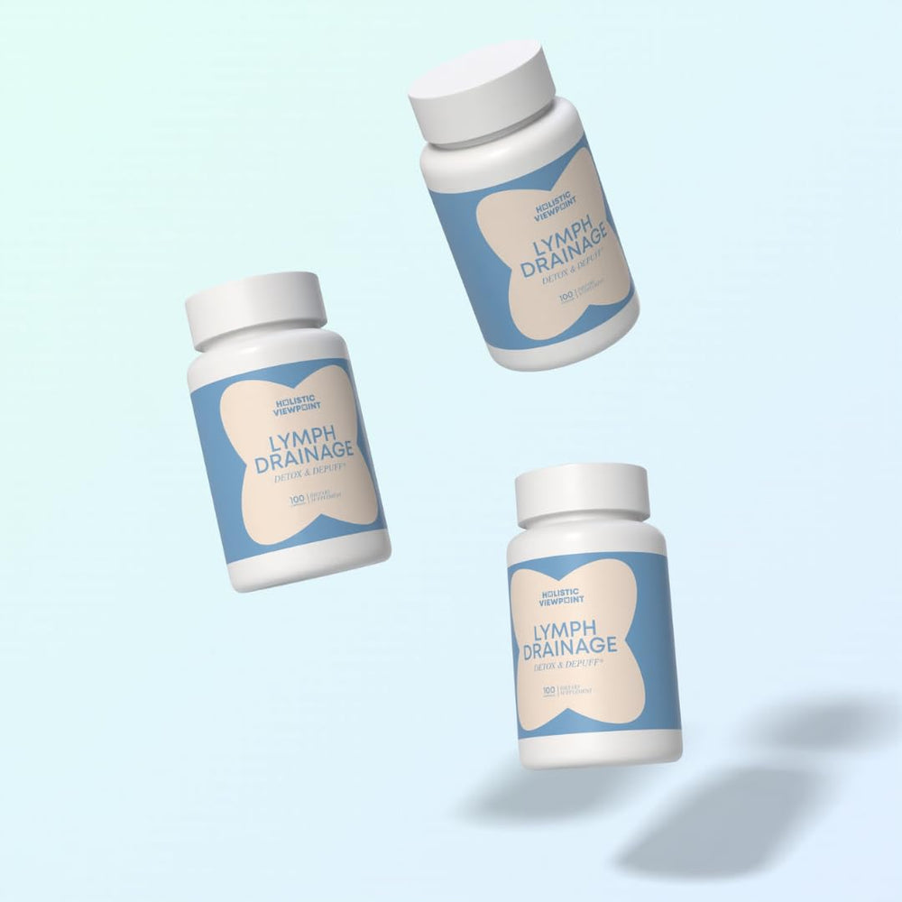 Holistic Viewpoint Lymph Drainage ingredients highlight plant adaptogens for balanced support.