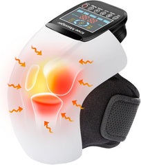HOLLOII knee massager with deep heat for targeted relief during recovery