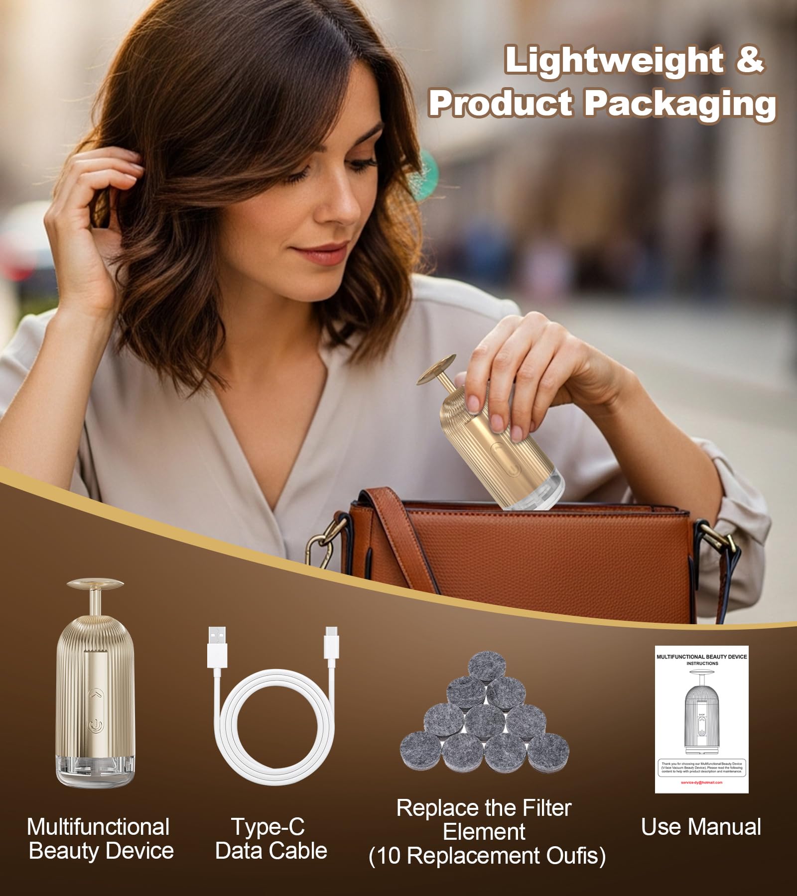 Holsn daily-use guidance image suggests a simple at-home routine