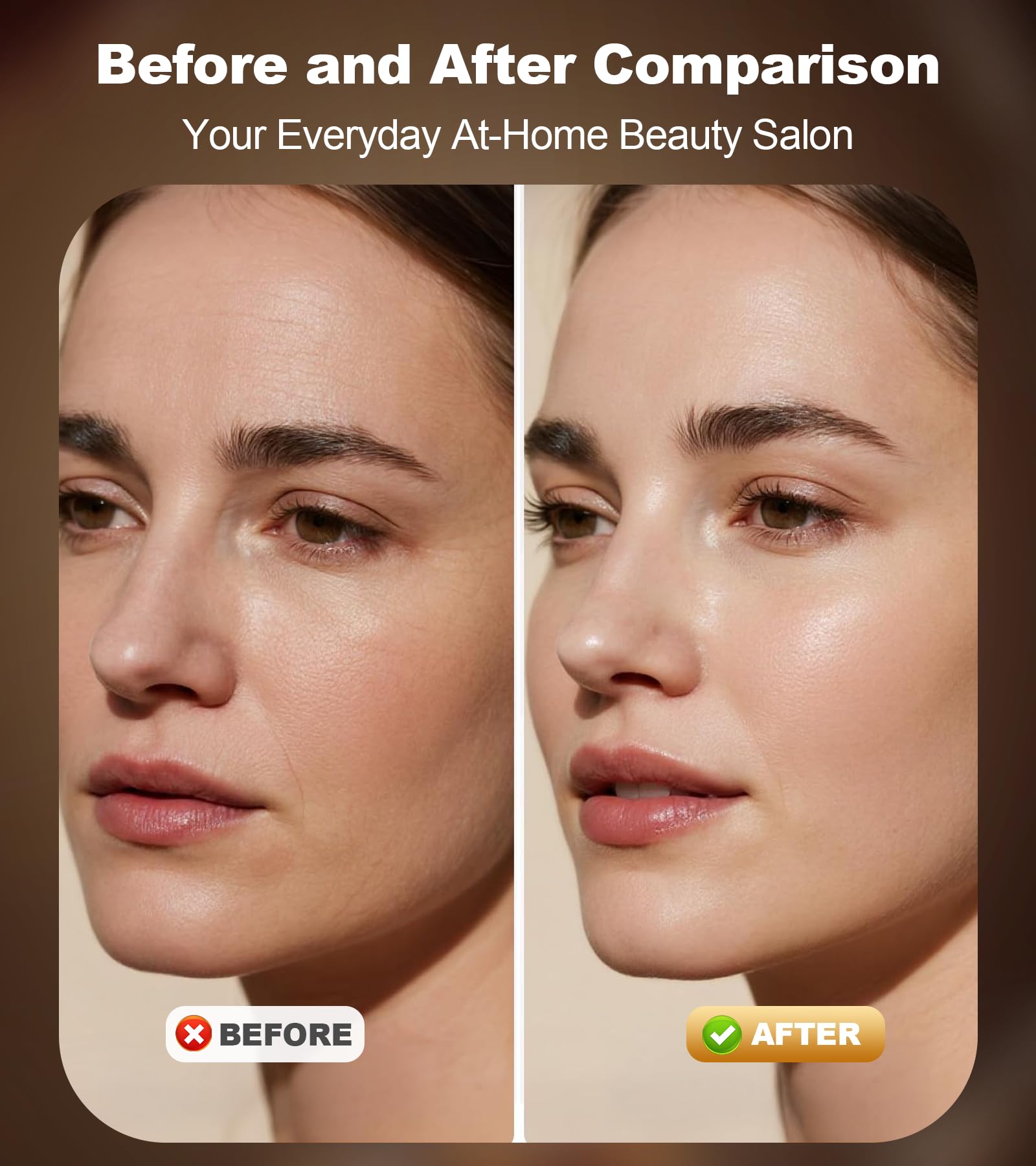 Holsn microcurrent modes visual highlights Gentle, Soothing, Firming, Sculpting for daily care