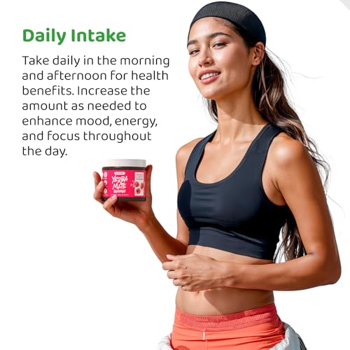 HOLYMARY Yerba Mate Gummies before workout for energy and clarity.