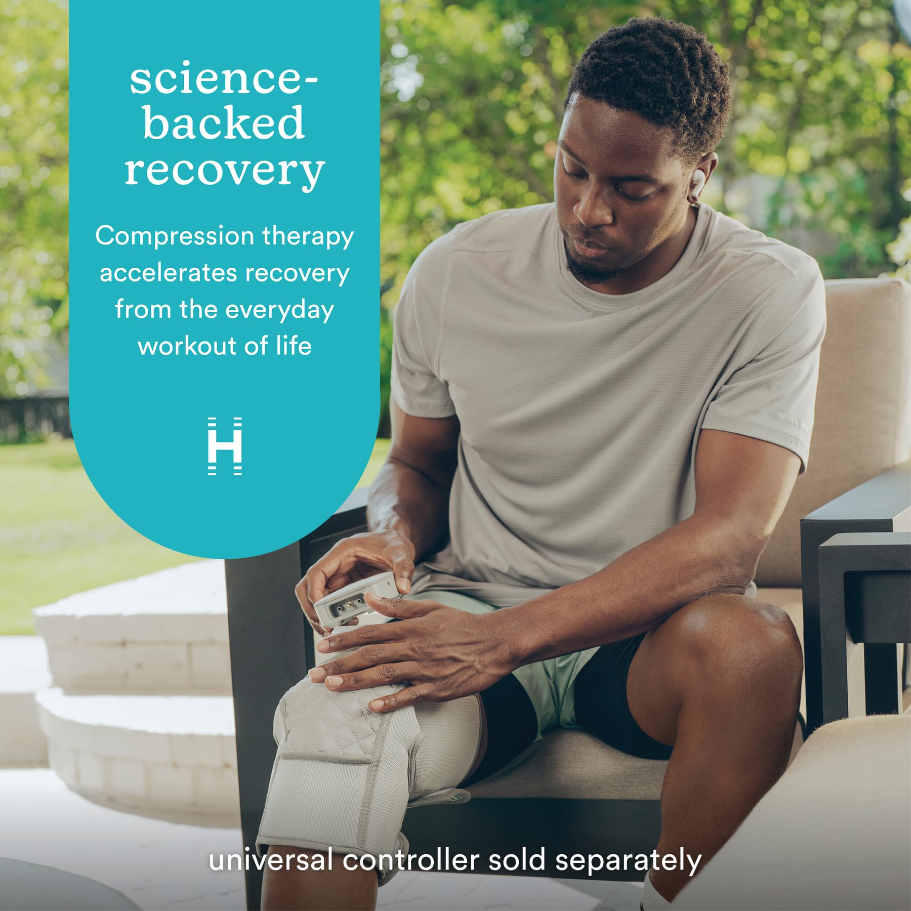 HoMedics Modulair four-program knee wrap enables customizable recovery experiences