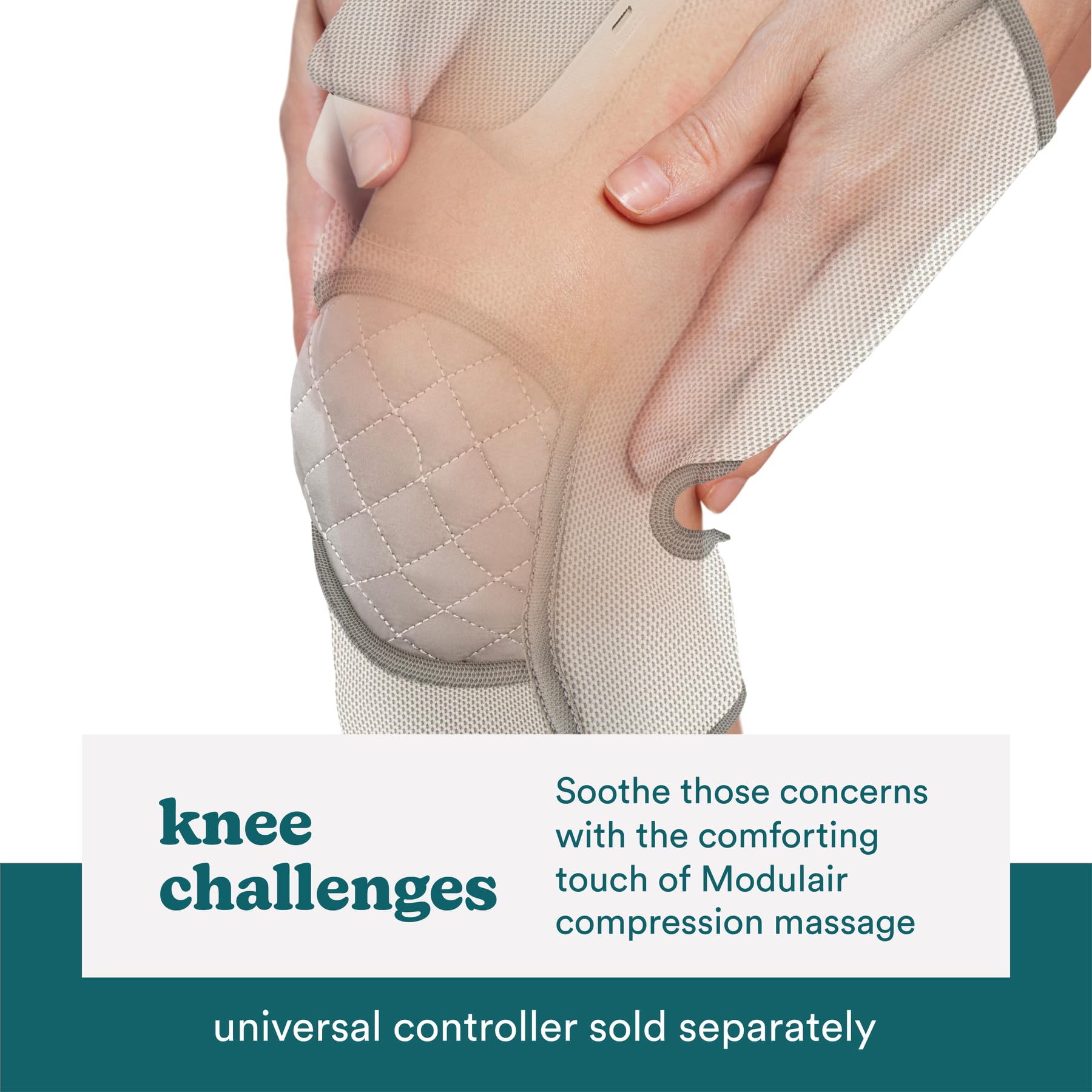 Knee wrap heat settings provide warm, soothing relief after activity
