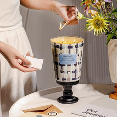 Home Lights Blueberry Cheesecake gift-ready candle packaging