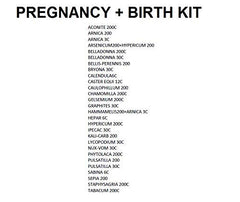 New mother use scenario with HomeoMart kit suggesting peaceful daily care rituals.