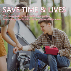 Homestockplus first aid kit lightweight 1.3 lb for portability