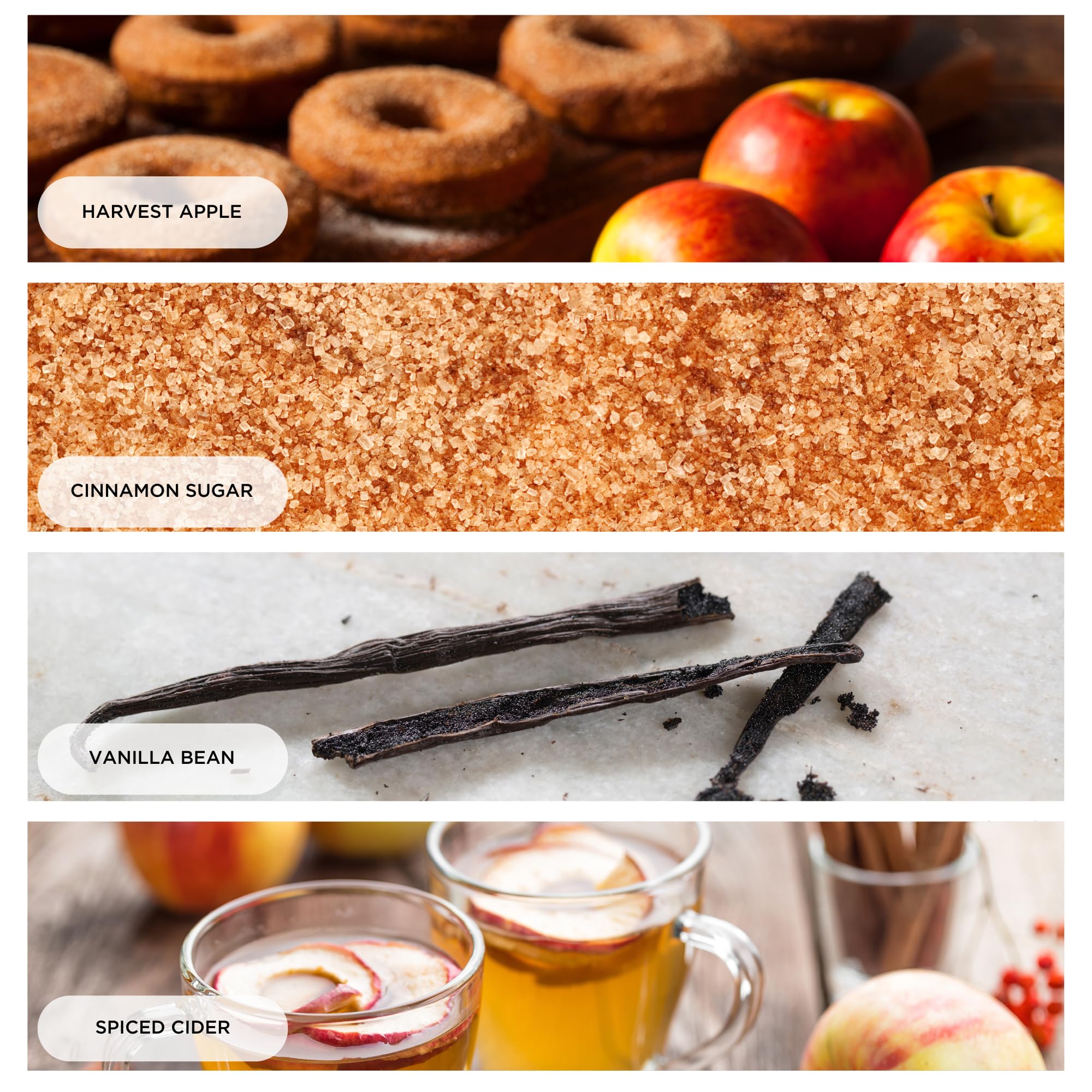 HomeWorx Hot Cider Donut candle wrapped gift box signals a thoughtful gift