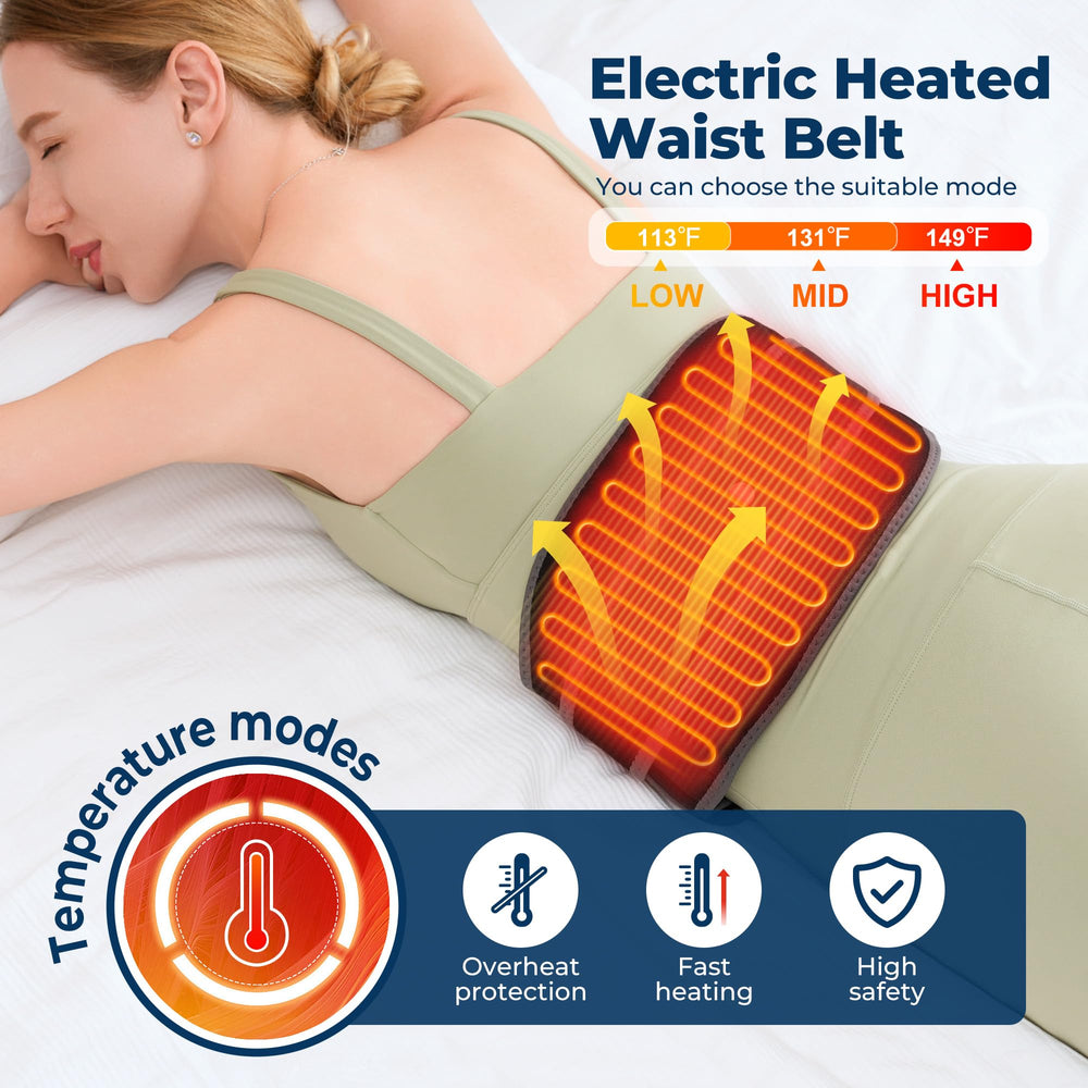 HOMRELEXA three massage modes for targeted relief and comfort.
