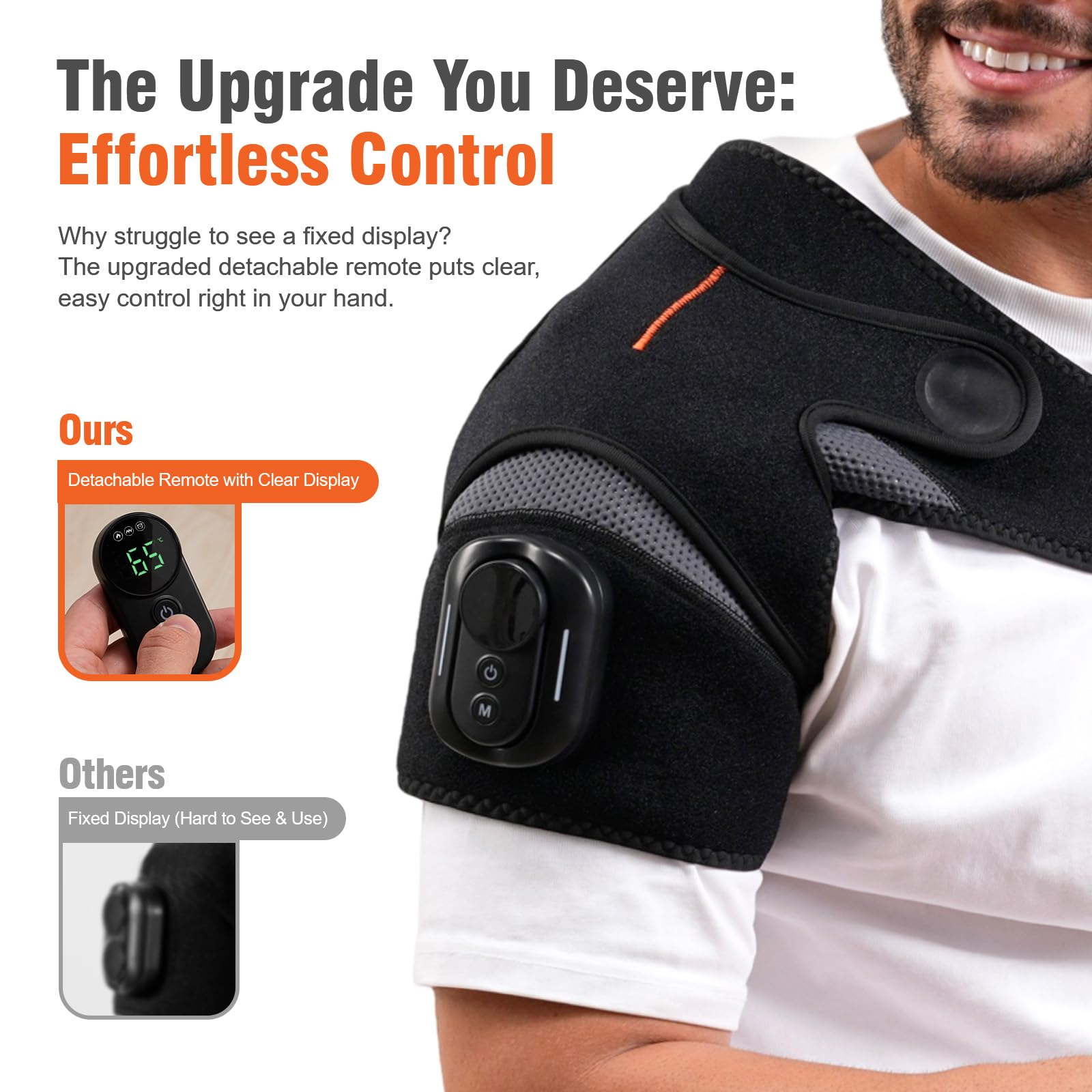 HOMVIMI 5 heat levels deliver customizable warmth.