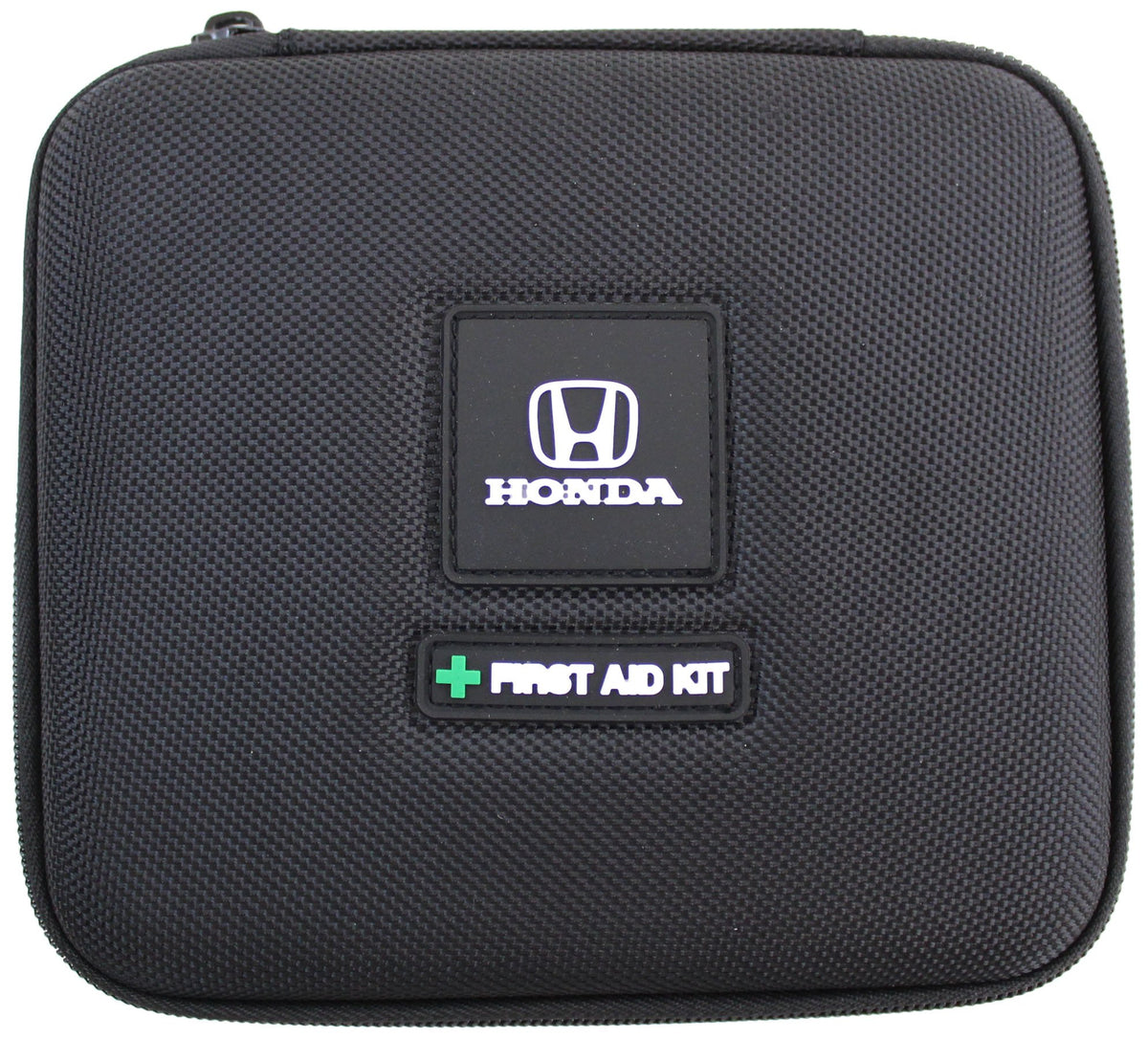 Honda first aid kit compact case keeps essentials organized for travel.