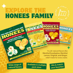 HONEES drops individually wrapped packs enable easy daily use