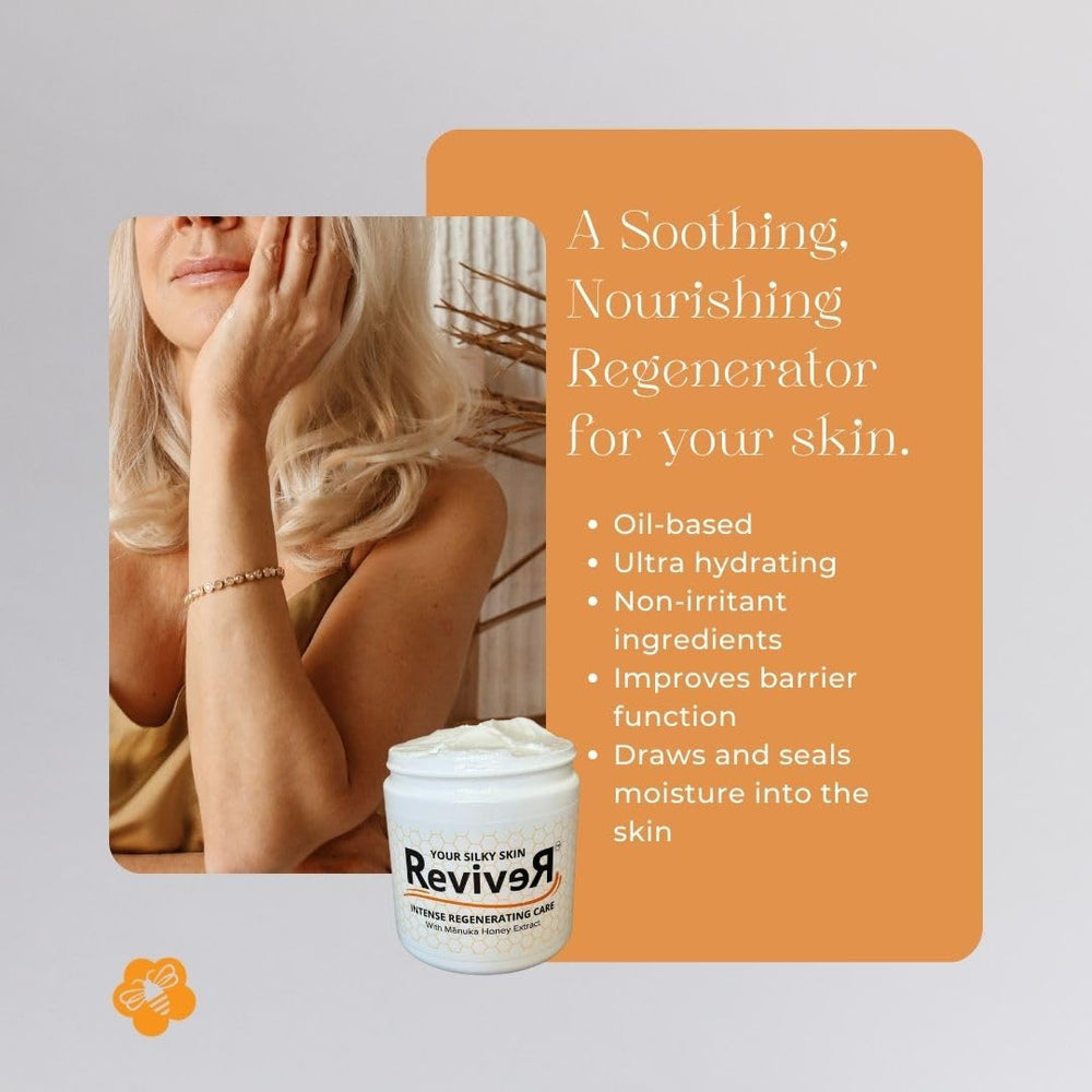 Versatile daily moisturizer for hands and body care.