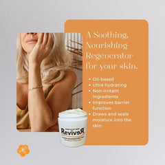 Versatile daily moisturizer for hands and body care.