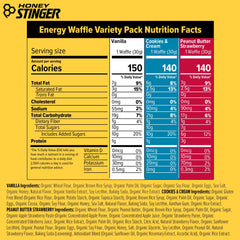 Honey Stinger cookies and cream waffle: sustained energy for cycling or running