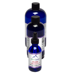 HoneyCombs Biotin drops bottle, supporting healthy hair and nails.