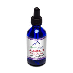 HoneyCombs Vitamin B2 Drops ingredients panel highlights non-GMO and allergen-free formula.