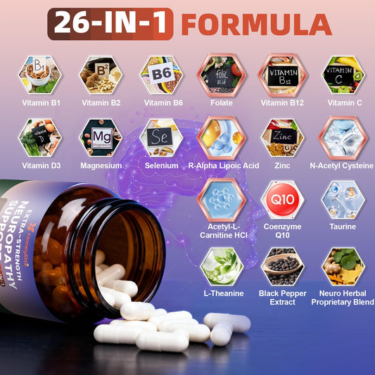 Honeylitte Alpha Lipoic Acid capsules close-up showing easy daily dosing.