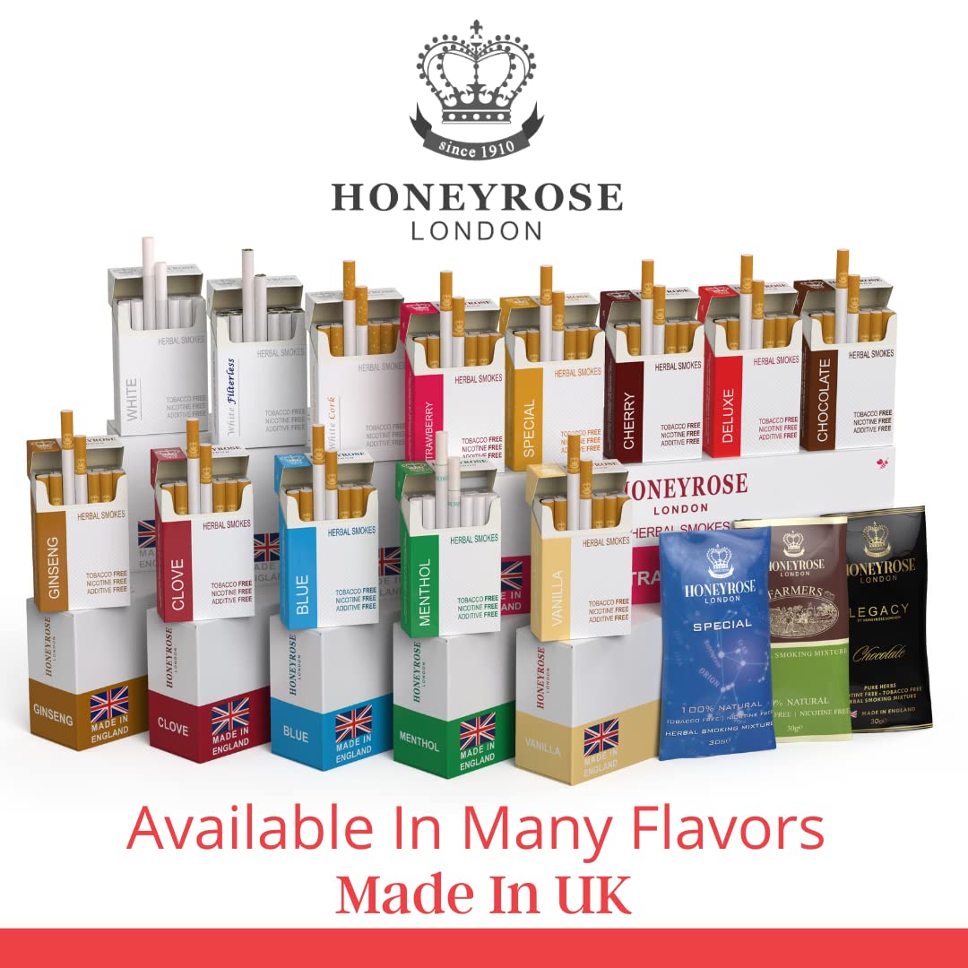 Eco-friendly packaging for Honeyrose Deluxe supports a tobacco-free lifestyle