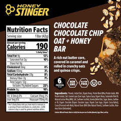 Honey Stinger Oat Honey Bar close-up of creamy center for quick pre-workout energy
