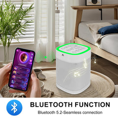 HONGUT Bluetooth 5.2 enables wireless music up to 10 meters.