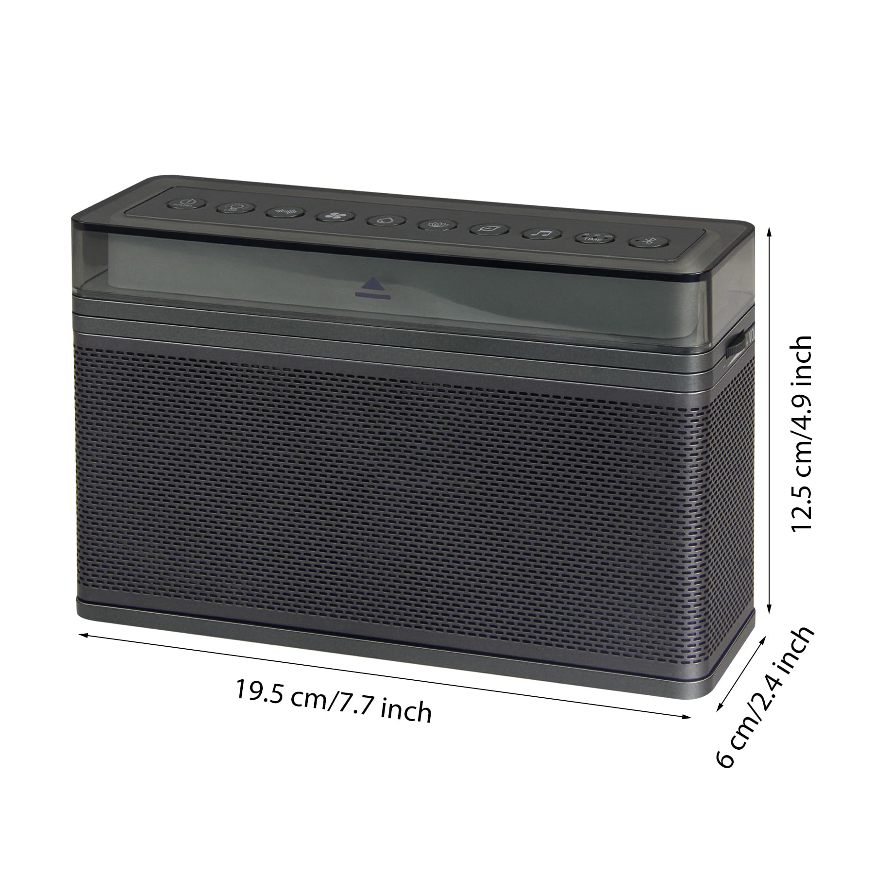 Memory function recalls last sound and brightness.