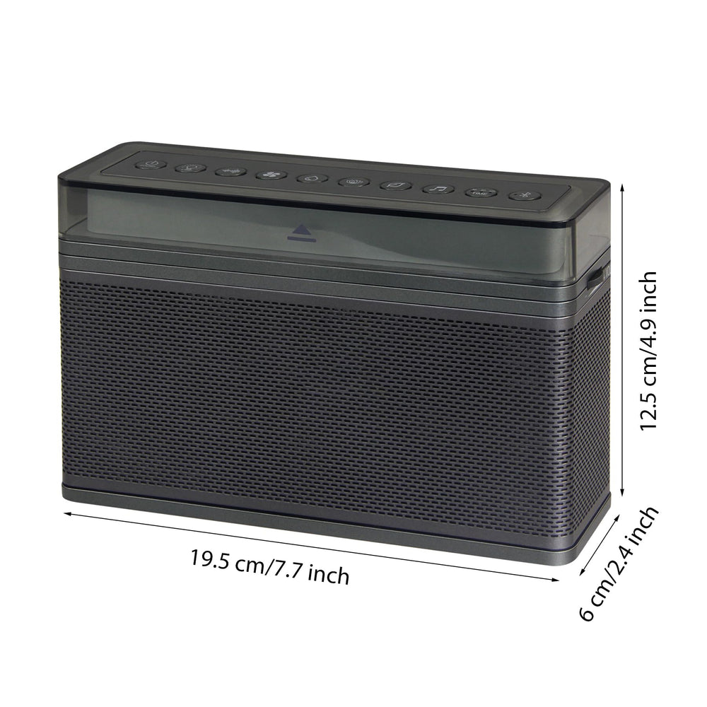 Memory function recalls last sound and brightness.