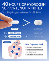HonSan Pharmaceutical bottle beside a glass of water for easy daily two-capsule routine.