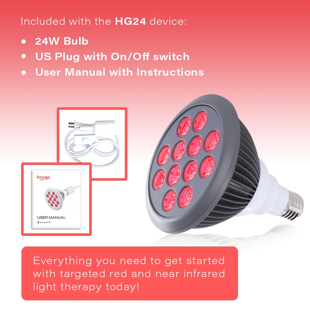 Hooga HG24 is portable and lightweight for targeted treatment anywhere