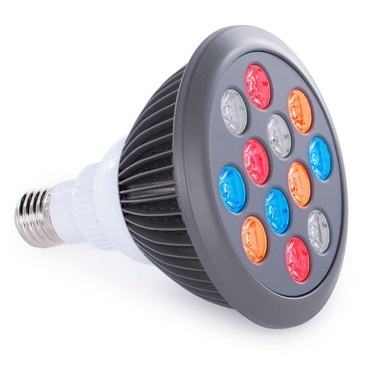 Hooga HG24 red light therapy on the face supports skin vitality and texture.