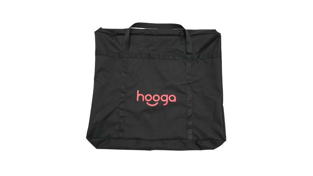 Hooga mat used on bed or chair for flexible wellness sessions