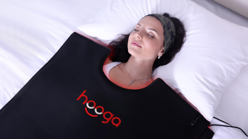 Hooga Red Light Therapy Blanket Pod delivers high irradiance for full-body coverage