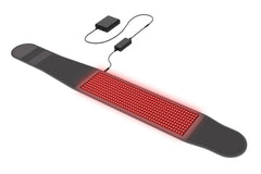 Hooga Red Light Therapy Wrap around the back for broad coverage and flexibility