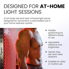 Hooga Ultra1500 remote control accessible for brightness, pulse, and timer adjustments
